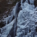 凍る白猪の滝