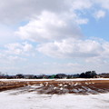雪解けの景観 / 北海道