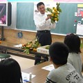 20141021 高野町立花坂小学校で　「柿の出前授業」を実施！